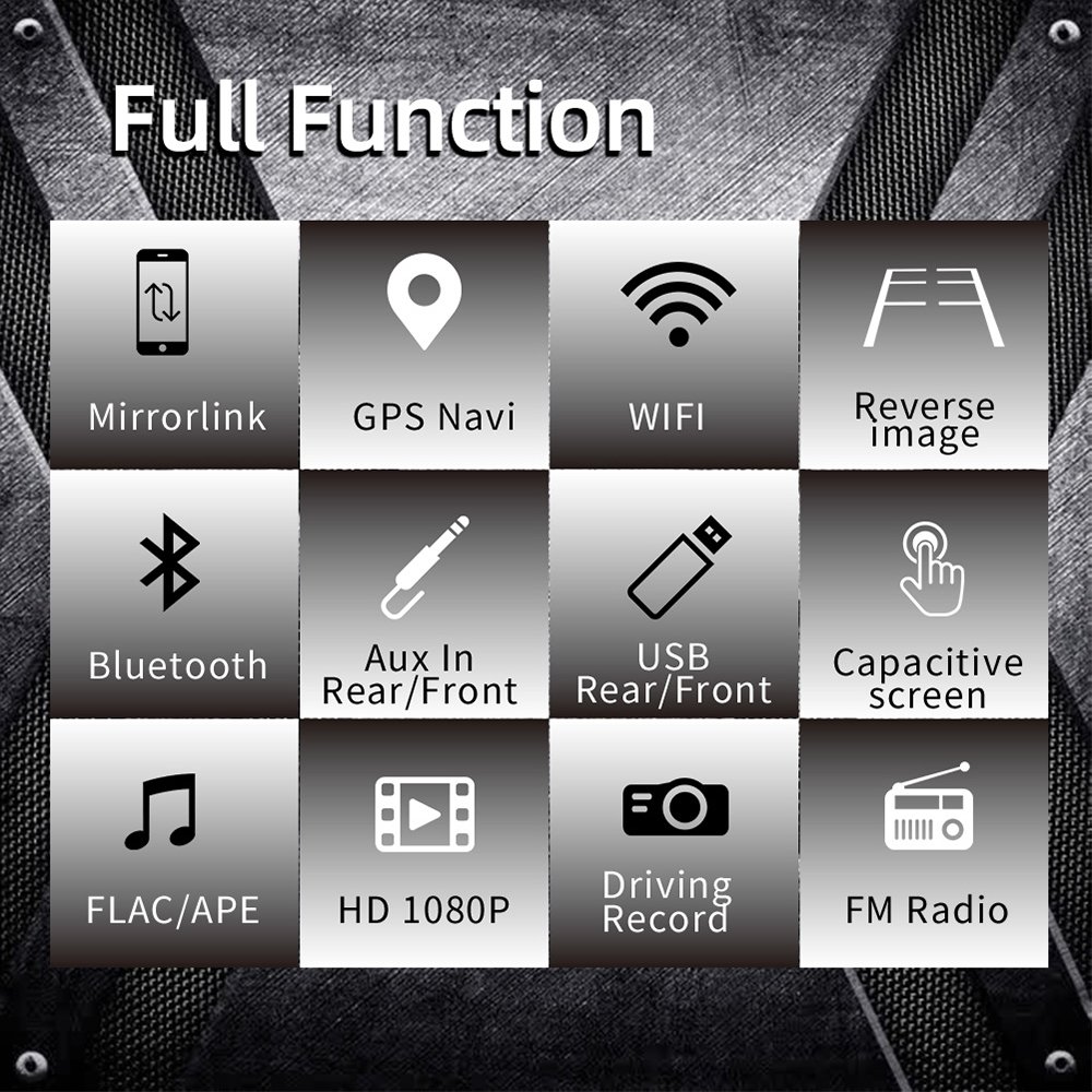 7 Inch FM Radio 1+16G Mirror Link Touch Screen Radio Car 1 Din Android Car Radio