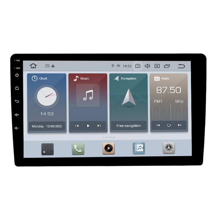 9 Inch 2 Din 2+32 Car Video DVD Radio Android 12.0 Music Player Touch Screen Multimedia System Car MP5 Player Car Stereo