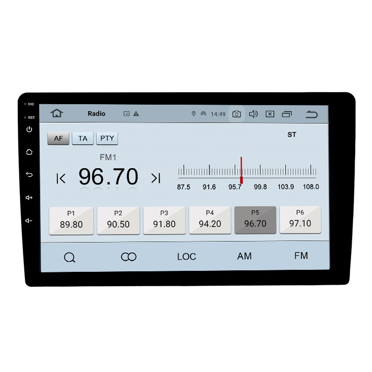 9 Inch 2 Din 2+32 Car Video DVD Radio Android 12.0 Music Player Touch Screen Multimedia System Car MP5 Player Car Stereo