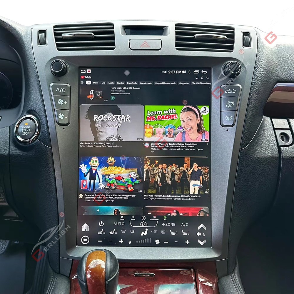 13 inch Car Radio for Tesla Ekran Lexus LS460 LS400 LS430 LS500 Android Car Multimedia System Navigation Radio Head Unit Monitor