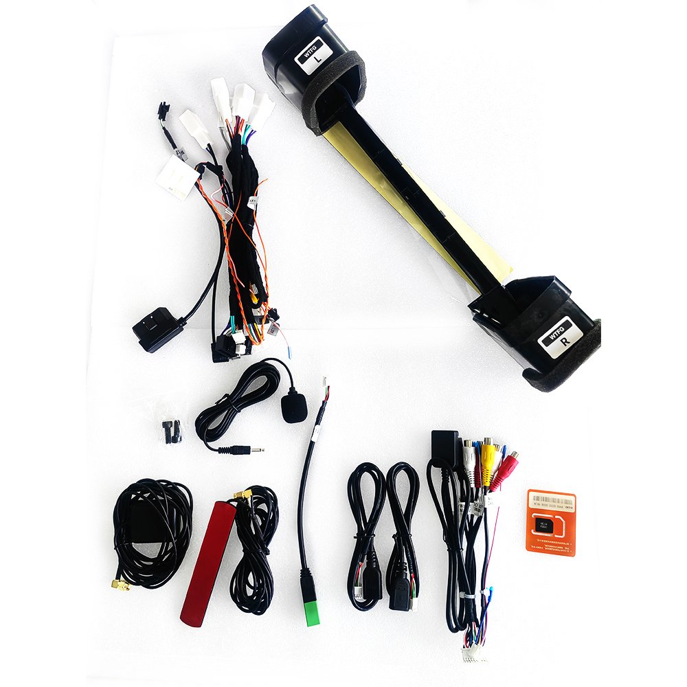 Android 13 8-core 8+128GB 1920*720 car radio player GPS 360 camera android screen for Toyota Land Cruiser 2016 2017 2018 2020