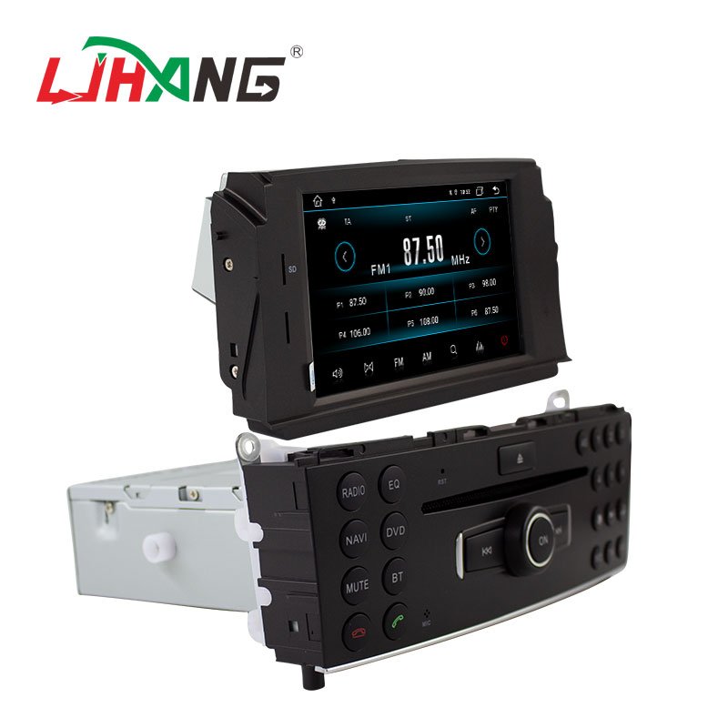 Touch Screen Android 13 2+32G Car Radio Stereo DVD Player For Mercedes Benz C200 C180 W204 2007-2010 GPS Navigation multimedia