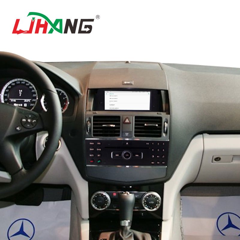 Touch Screen Android 13 2+32G Car Radio Stereo DVD Player For Mercedes Benz C200 C180 W204 2007-2010 GPS Navigation multimedia