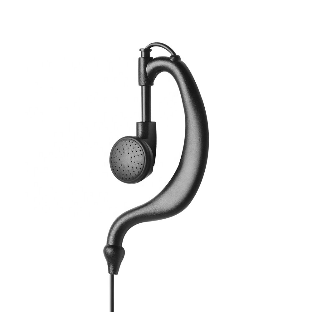 EARPHONIC Walkie Talkie Earpiece K Plug Earphone with Microphone for 2 Way Radio Headset
