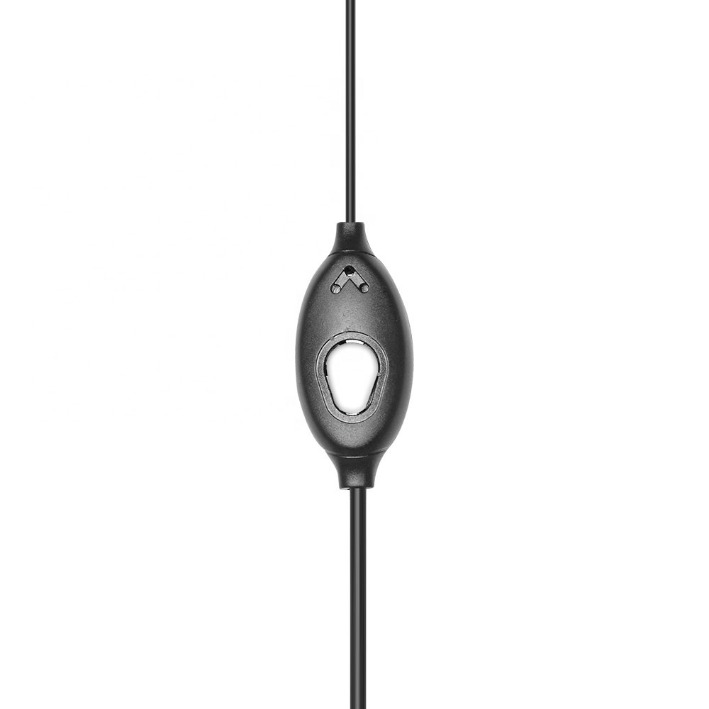 EARPHONIC Walkie Talkie Earpiece K Plug Earphone with Microphone for 2 Way Radio Headset