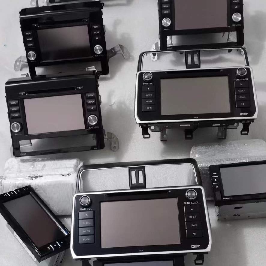 Hot Sale Factory Price GPS Navigation Car DVD Player LCD Screen CarPlay Function forToyota Prado 2018