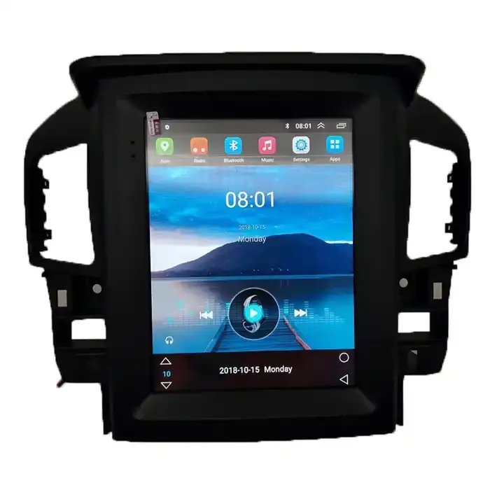 10.4" Android Tesla Style Car Audio Video Player For LEXUS RX300 1997-2003 Car Video Radio GPS Multimedia Player Vertical Screen