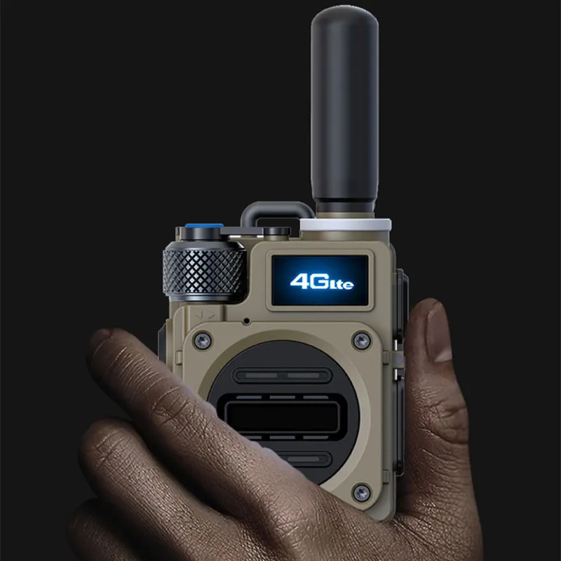 High Quality Professional DMR 4G Walkie-Talkie Compact and Portable Handheld Interphone with 5000 km Ran