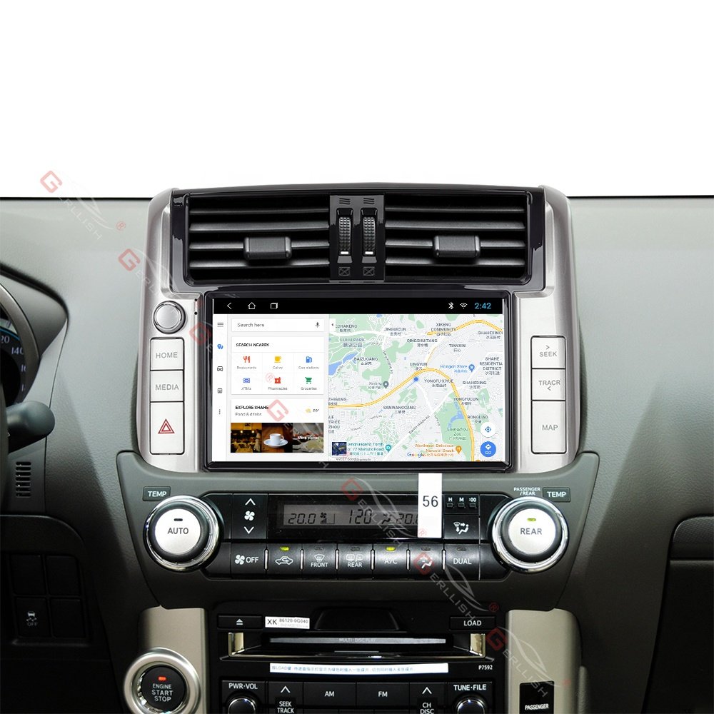 For Toyota Land Cruiser Prado 150 2009-2013 Android Car Radio Stereo Receiver Autoradio Multimedia Player GPS Navi Unit