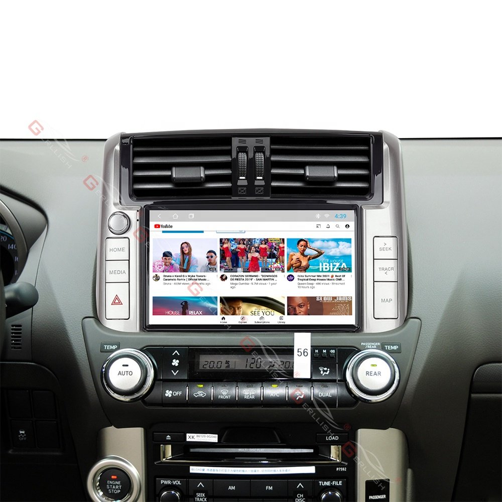 For Toyota Land Cruiser Prado 150 2009-2013 Android Car Radio Stereo Receiver Autoradio Multimedia Player GPS Navi Unit