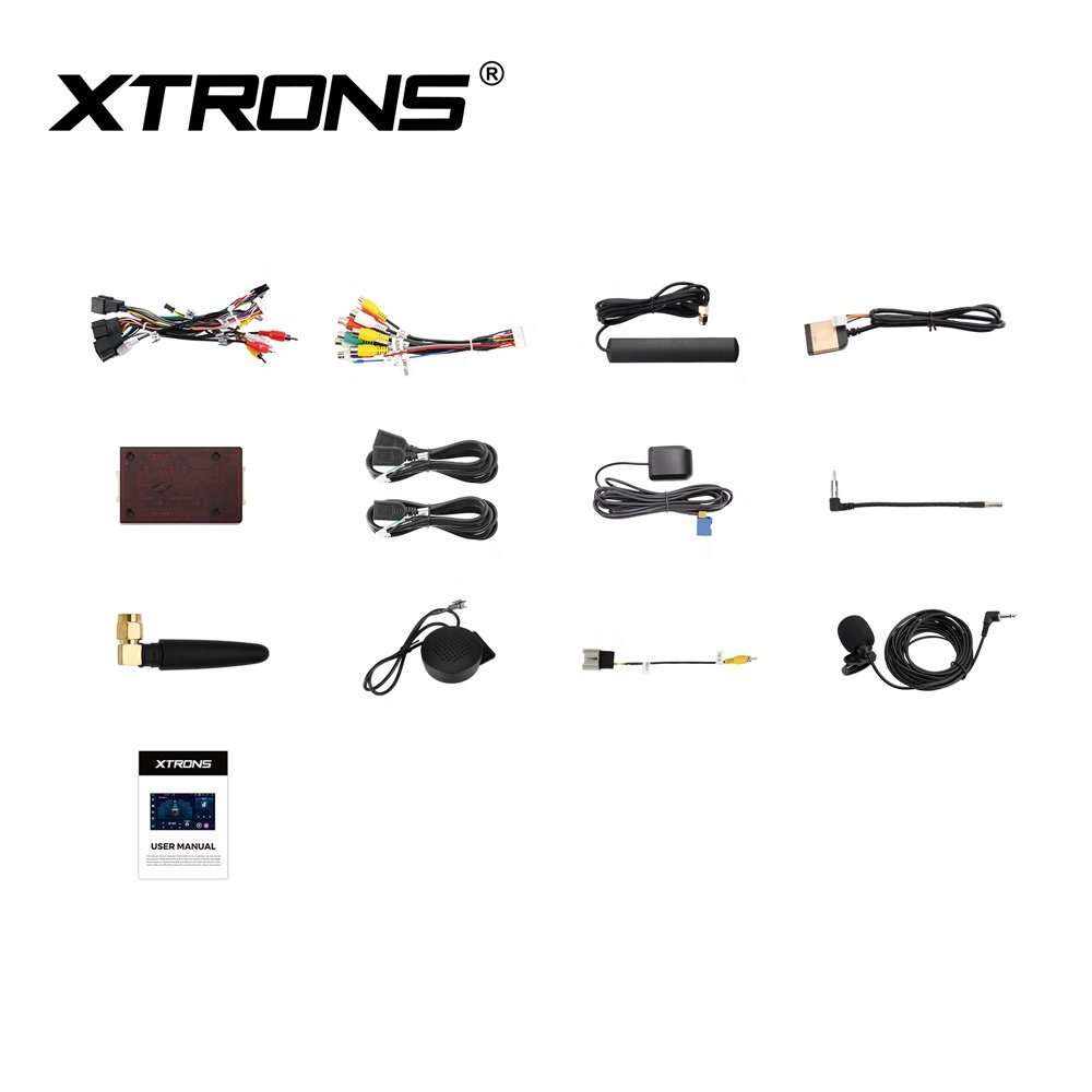 XTRONS 8" CarPlay Screen Android12 8+128 4G LTE Car Radio For Chevrolet equinox tahoe, Buick enclave, GMC Sierra, Hummer H2