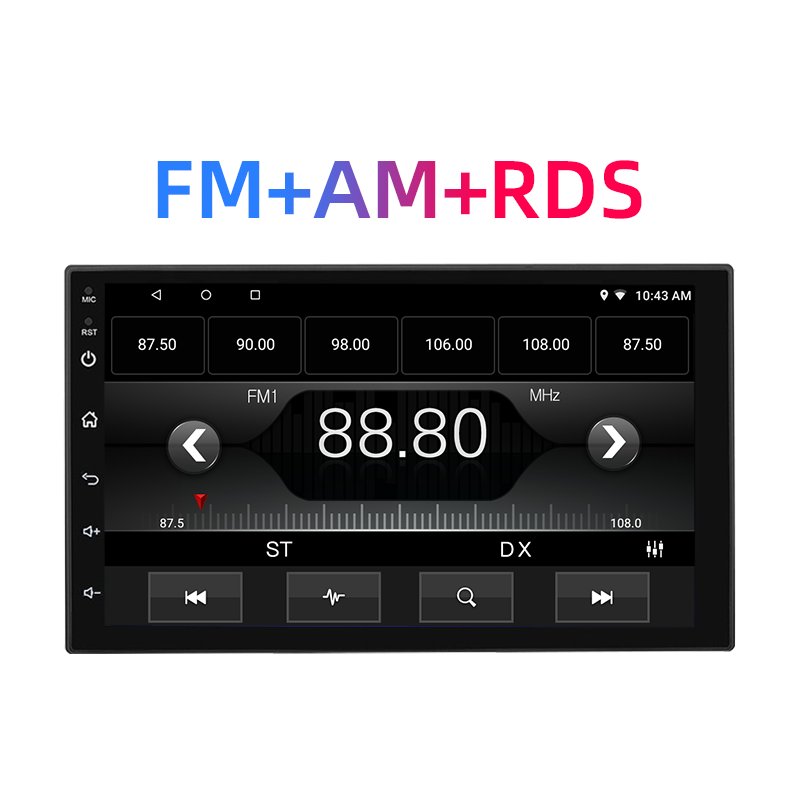 Leshida radio screen double din car multimedia player N750 car radio android