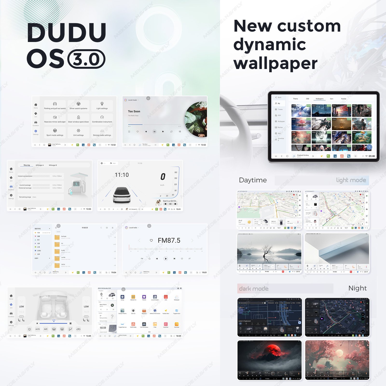 DUDUAUTO 2K QLED Auto Stereo Multimedia Player Carplay Android GPS Car Radio For Mercedes Benz Vito 2011-2016