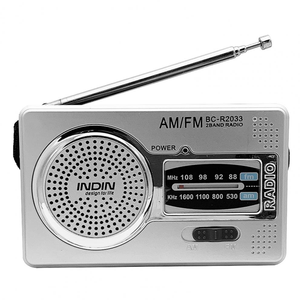 Brand ned 2024 Portable Mini Pocket AA Battery FM AM Antenna Radio for rescue emergency used