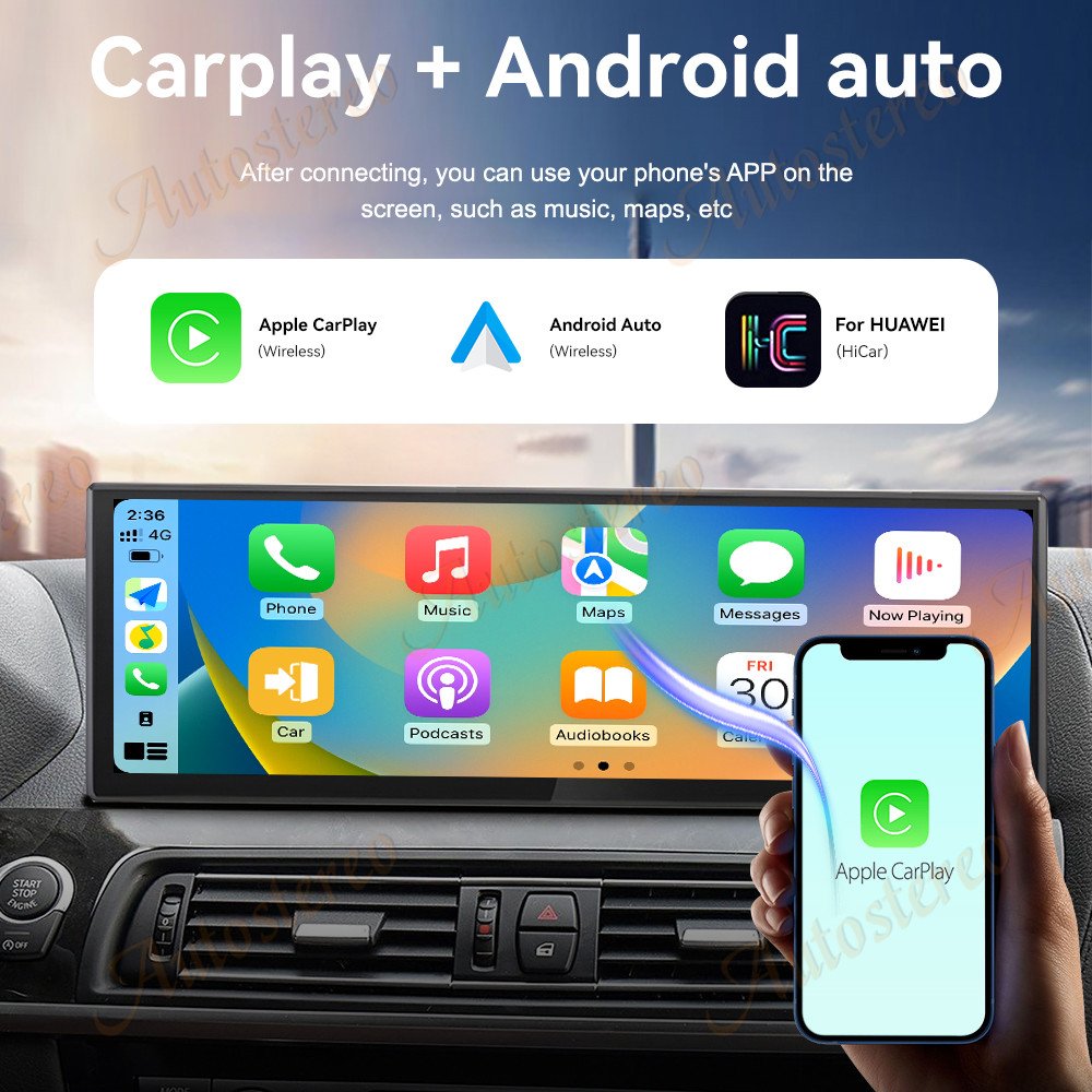 14.9 inch Android 13 For BMW 6 Series F06 2009-2017 Car Radio GPS Navigation Multimedia Player Stereo Wireless Carplay
