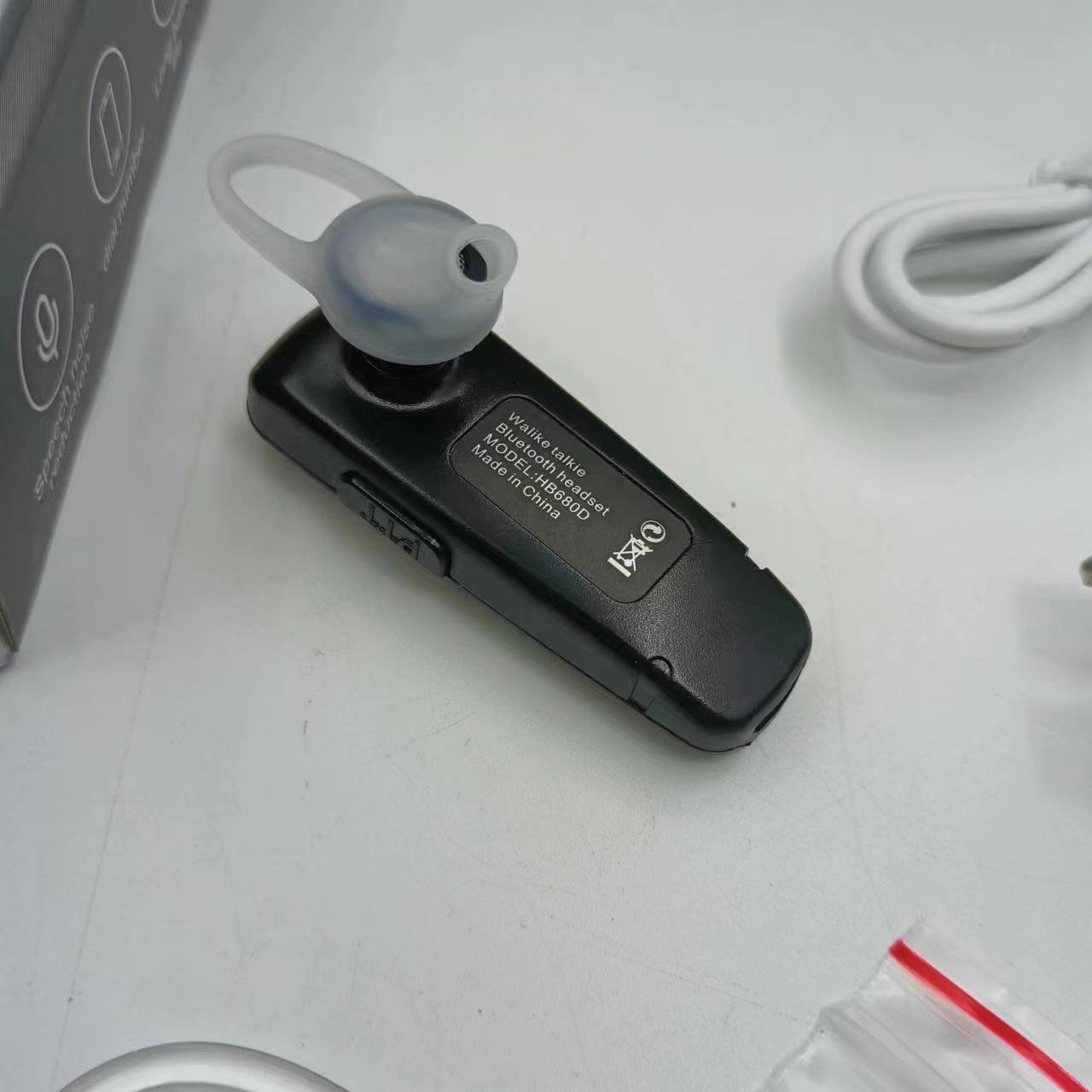 Walkie Talkie Wireless Earphone Blueteeth Headset Two Way Radio BT Headphone Earpiece For baofeng K