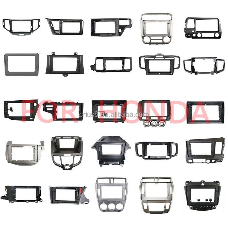 Android Universal Car DVD Player Frame for 2024 Mitsubishi Xpander Car Video Panel Car Radio Stereo Player Frame