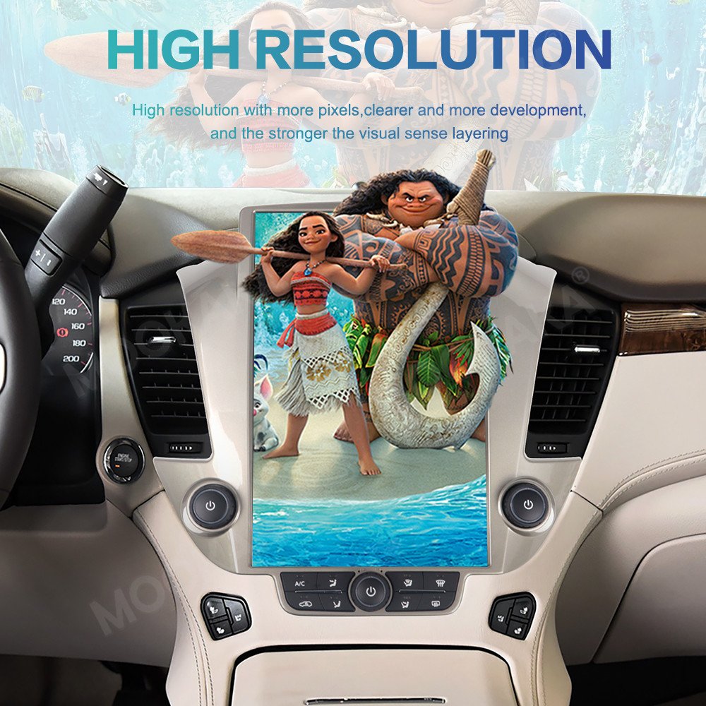 14" For Chevrolet Suburban Tahoe GMC Yukon 2014-2020 Car Radio Multimedia Player Android 1Din Bluetooth Screen Audio Central