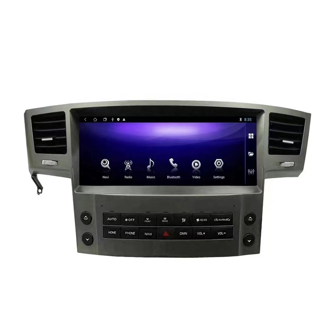 Gerllish 12.3 Inch Android car radio For Lexus LX570 2008-2015 Car DVD Multimedia Player Auto Stereo Receiver GPS Navigator