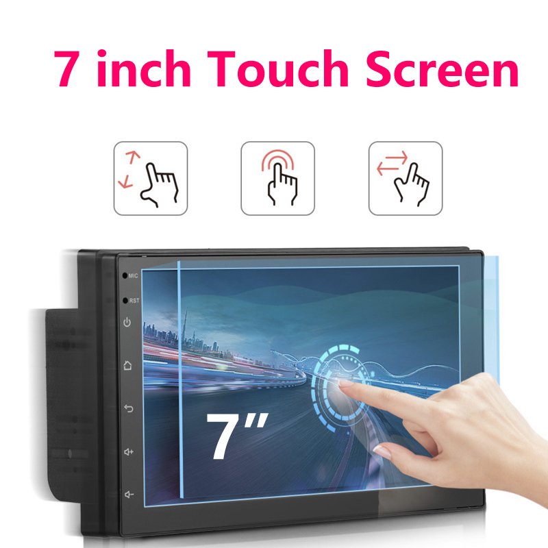 2 Din Android 13 Car Radio A7132 1+32G Wifi+GPS Multimedia Player Double Din Car Stereo Autoradio Estereos Player GPS Navigation
