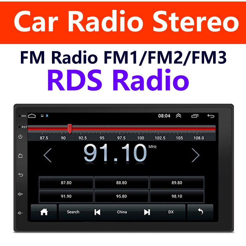 2 Din Android 13 Car Radio A7132 1+32G Wifi+GPS Multimedia Player Double Din Car Stereo Autoradio Estereos Player GPS Navigation