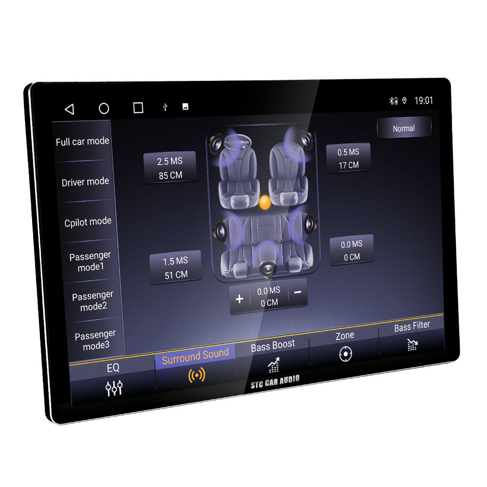 STC Latest hot sales 12.95 inch car android radio 8 core 6+128G 1920*1200 full touch screen DSP FM/AM car DVD player