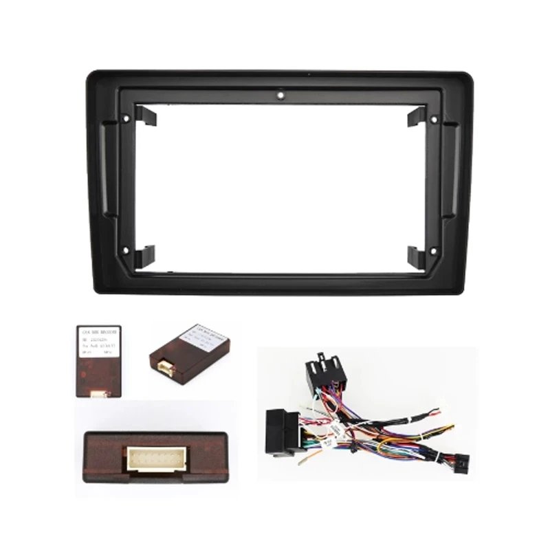Aijia Top One Factory Trim Antenna 9 in For Audi A3 2008-2012 with Canbus box Amplifiers Power Cable Car Vehicle Bracket