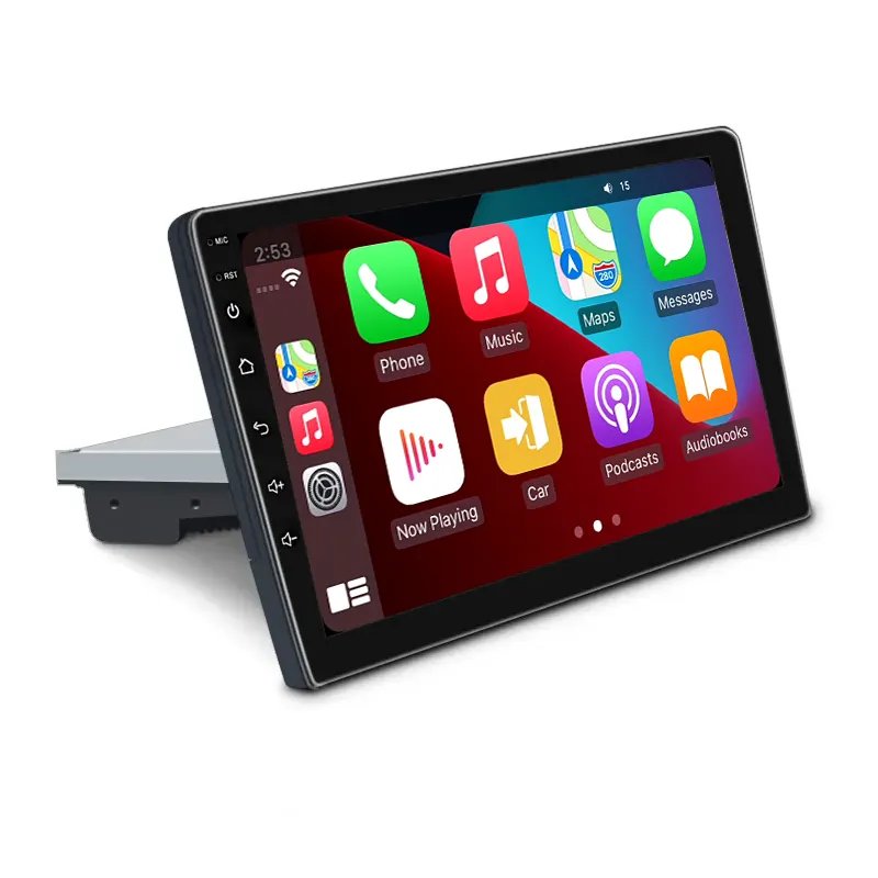 Android 10 Quad-core QLED 1 Din Touch Screen Carplay Car DVD player Autoradio Auto Electronics car stereo