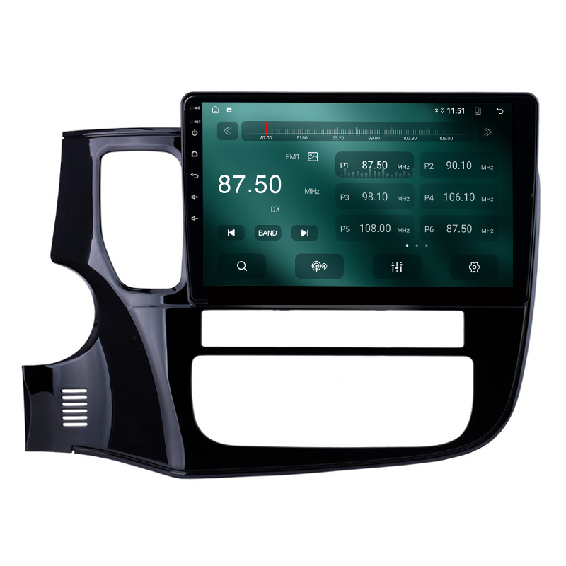 10 inch Touch Screen Android 10.0 Car Audio System for Mitsubishi Outlander 2014-2017 Car Radio DVD Player Multimedia System