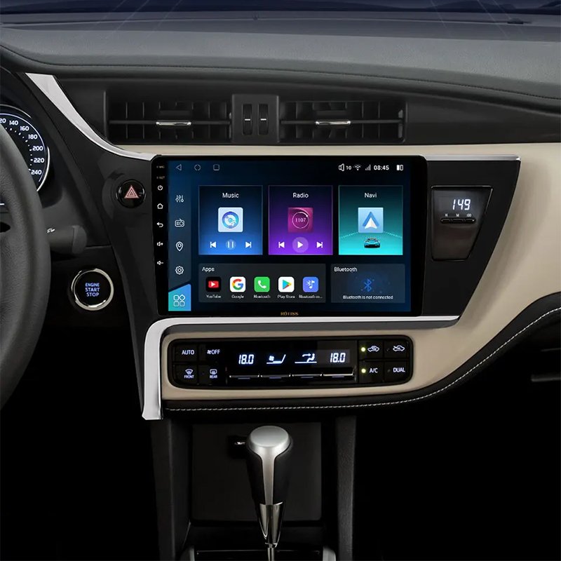 Rotiss 8Core Android Car Radio GPS For TOYOTA COROLLA 2017+ 10.1" car dvd player 2Din pantallas para autos auto monitor
