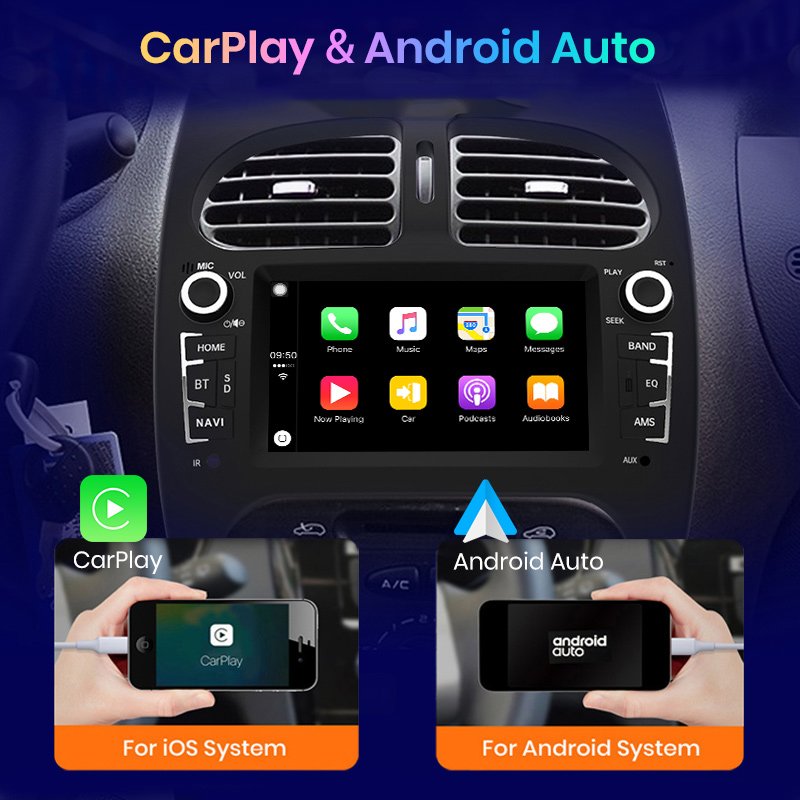 Cars Multimedia Radios GPS Navigation audio system player 4G Android bluetooth Auto Carplay Wifi 2 Din IPS Screen for Peugeot
