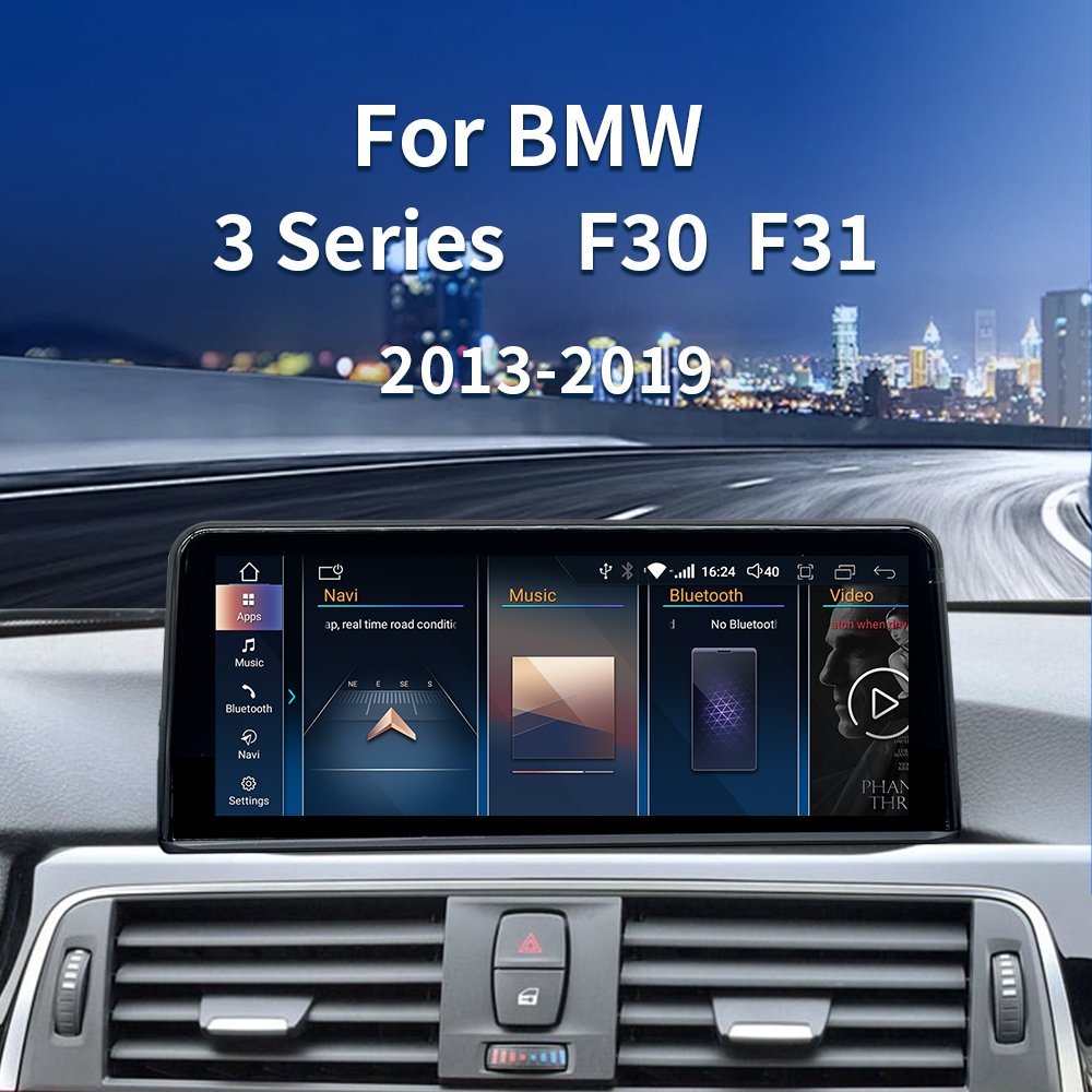 Factory price Android 14 car multimedia video player car radio GPS FORBMW 3/4 Series F30 F31 F32 wireless carplay Android auto