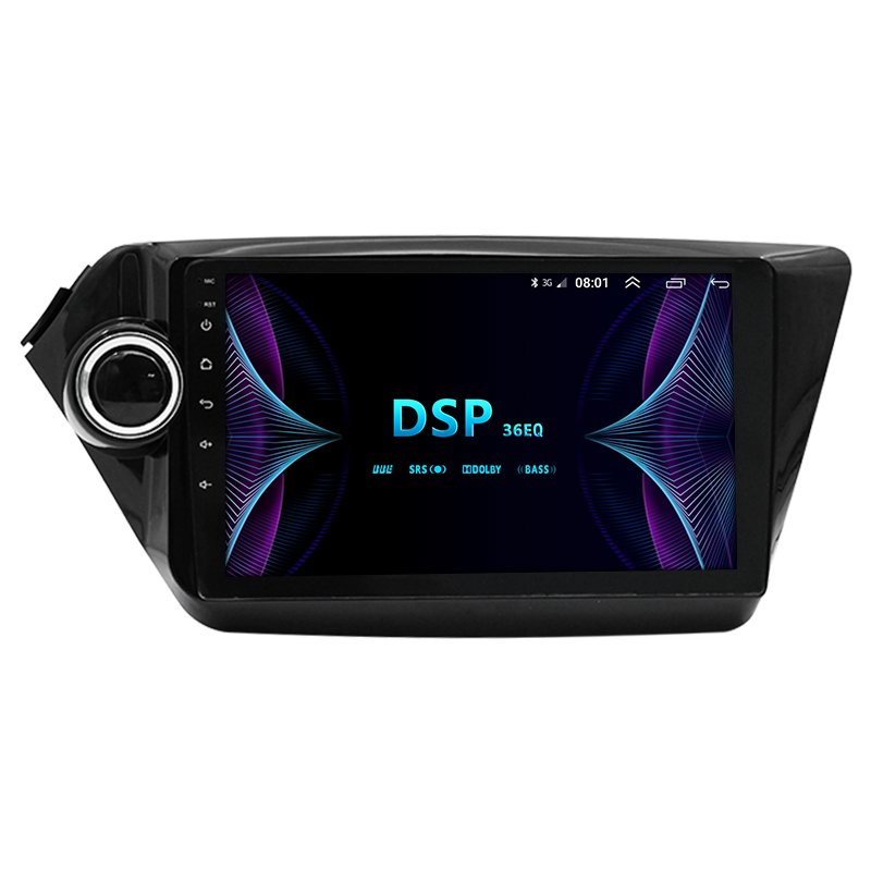 9 Inch 4+64GB DSP 4G Touch Screen Android Car DVD Stereo Player with Carplay For Kia K2 Car GPS Navigation