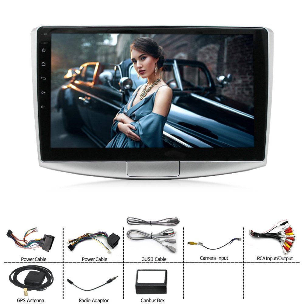 Android 12 Car Radio For VW Passat B6 B7 CC 2010 - 2015 Multimedia 4G Wifi GPS DVD 2 DIN Carplay Autoradio Stereo