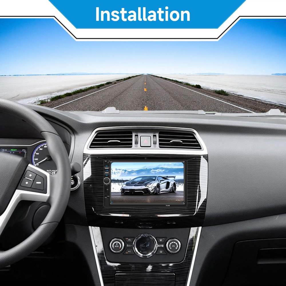 7 Inch HD Touch screen Double Din Car Radio AM/FM Car Stereo double din car music player
