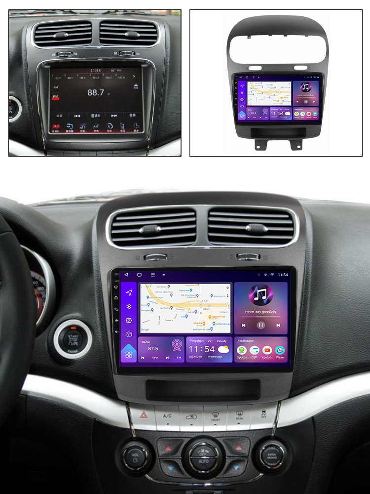 Android 13 Car Radio Carplay For Dodge Caravan 2000 - 2007 9 INCH 2 DIN Stereo Car GPS Navigation Multimedia Head Unit Player