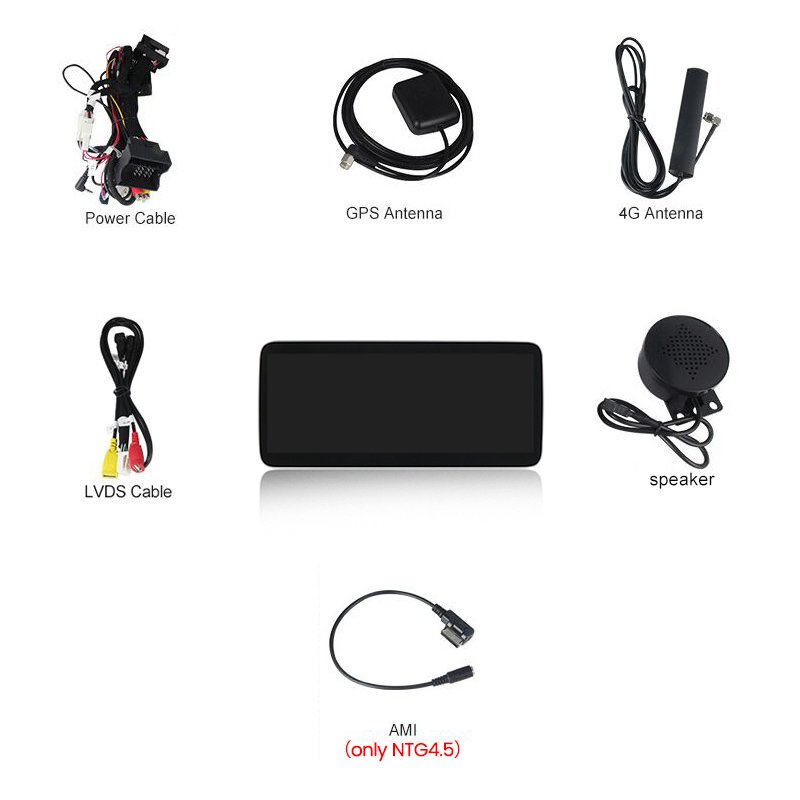 Android 12 Car Stereo System For Benz C Class W204 2011 2012 2013 Car Video Snapdragon 662 Car Multimedia Player WIFI BT5.0