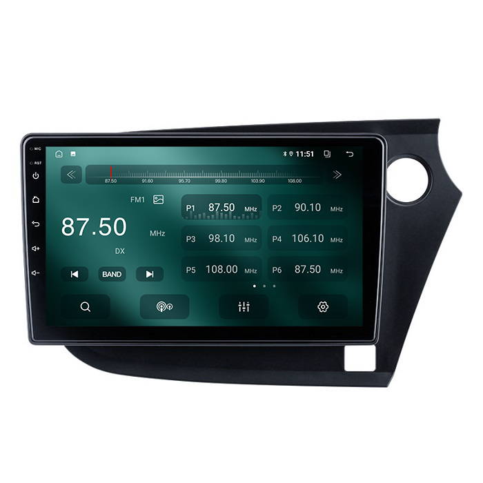 Android 10.0 4 Core DVD Radio Player for Honda Insight RHD 2009-2021 Car Radio Stereo GPS Navigation