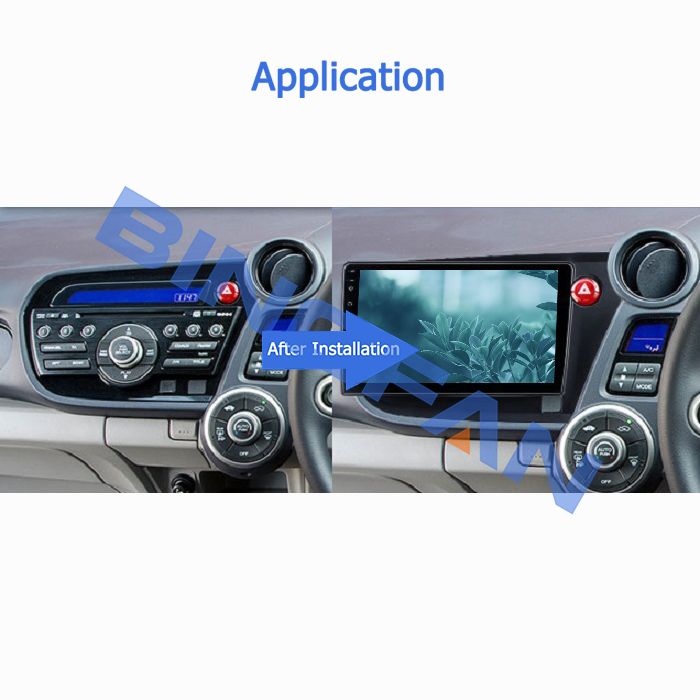 Android 10.0 4 Core DVD Radio Player for Honda Insight RHD 2009-2021 Car Radio Stereo GPS Navigation