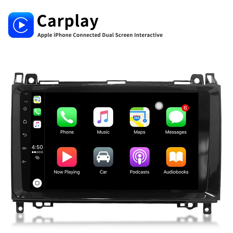 Android 10.0 Car Multimedia Player Navigation GPS Radio for Mercedes Benz B200 A B Class W169 W245 Viano Vito W639 W906