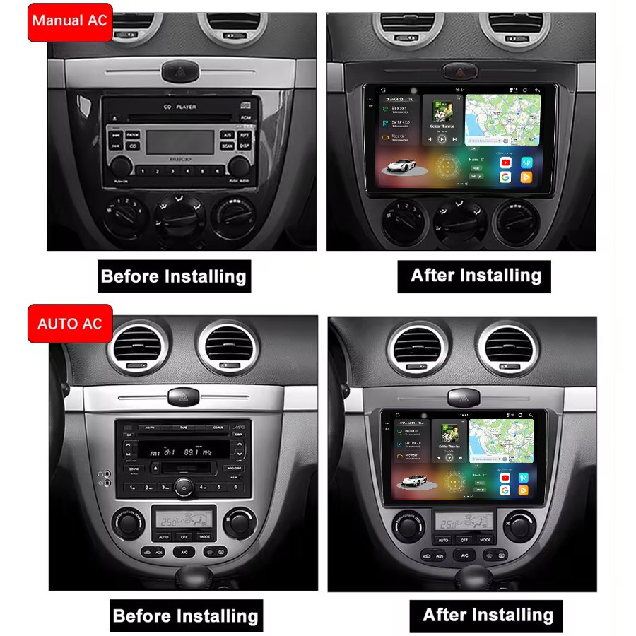 UIS7870 Car Multimedia System 8-Core 2.7GHz Android 13 Car Radio Autoradio For Chevrolet Lacetti Optra Buick Excelle 2004-2013