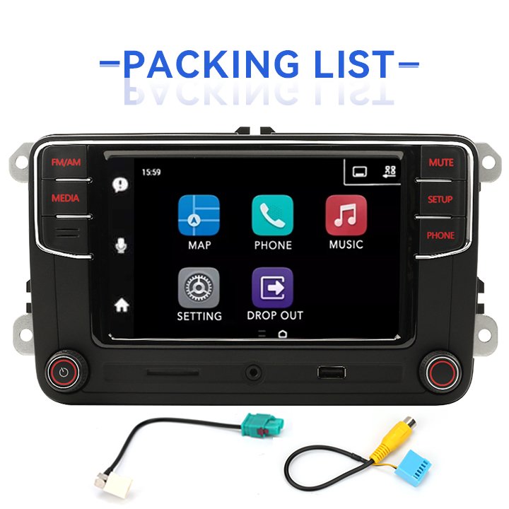 6.5 inch RCD330 6RD035187A Mirrorlink MIB Car Radio For VW Golf 5 Passat B6 B7 Polo Jetta MK5 MK6 CC Tiguan