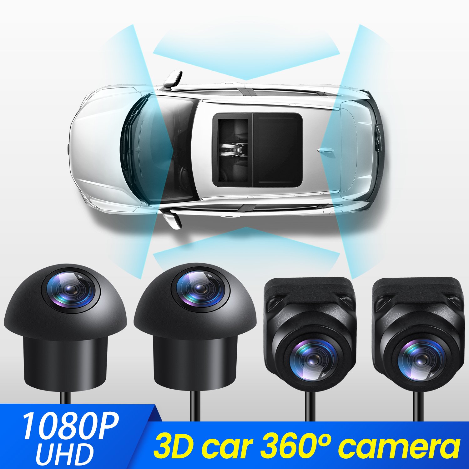 Navifly 360 Panoramic Camera ONLY Sell With Car Radio/Video/Car Multimedia Player Together digital camera with streaming video