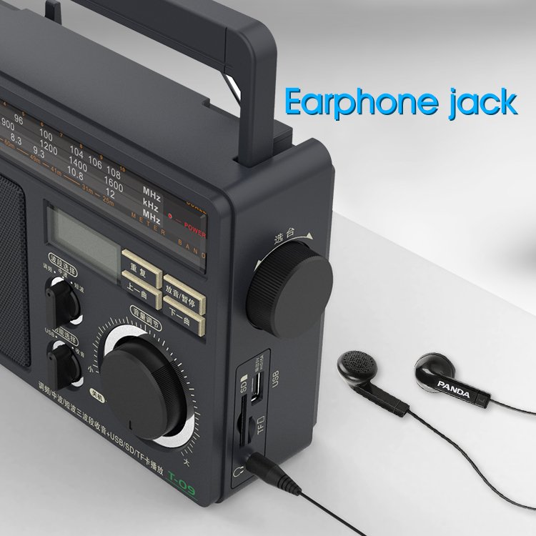 Home Radio Built-in Speaker german vintage retro style portable desktop radio old style