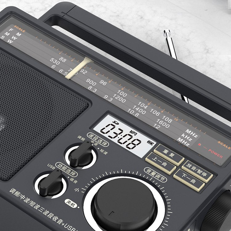Home Radio Built-in Speaker german vintage retro style portable desktop radio old style