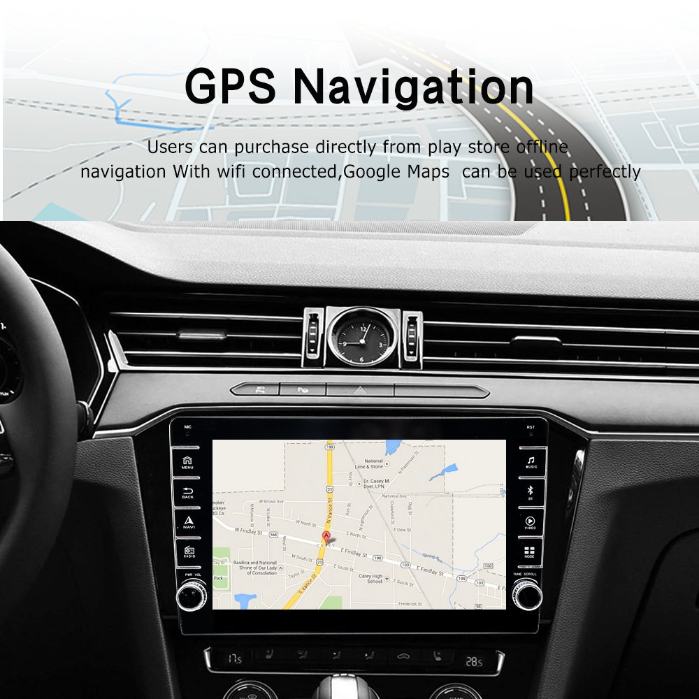 8163 Android 2.5d Screen 2 Din Car Video Radio Player With Rds Bt Gps Wifi Dsp Video Multimedia System - Buy 2din Auto R
