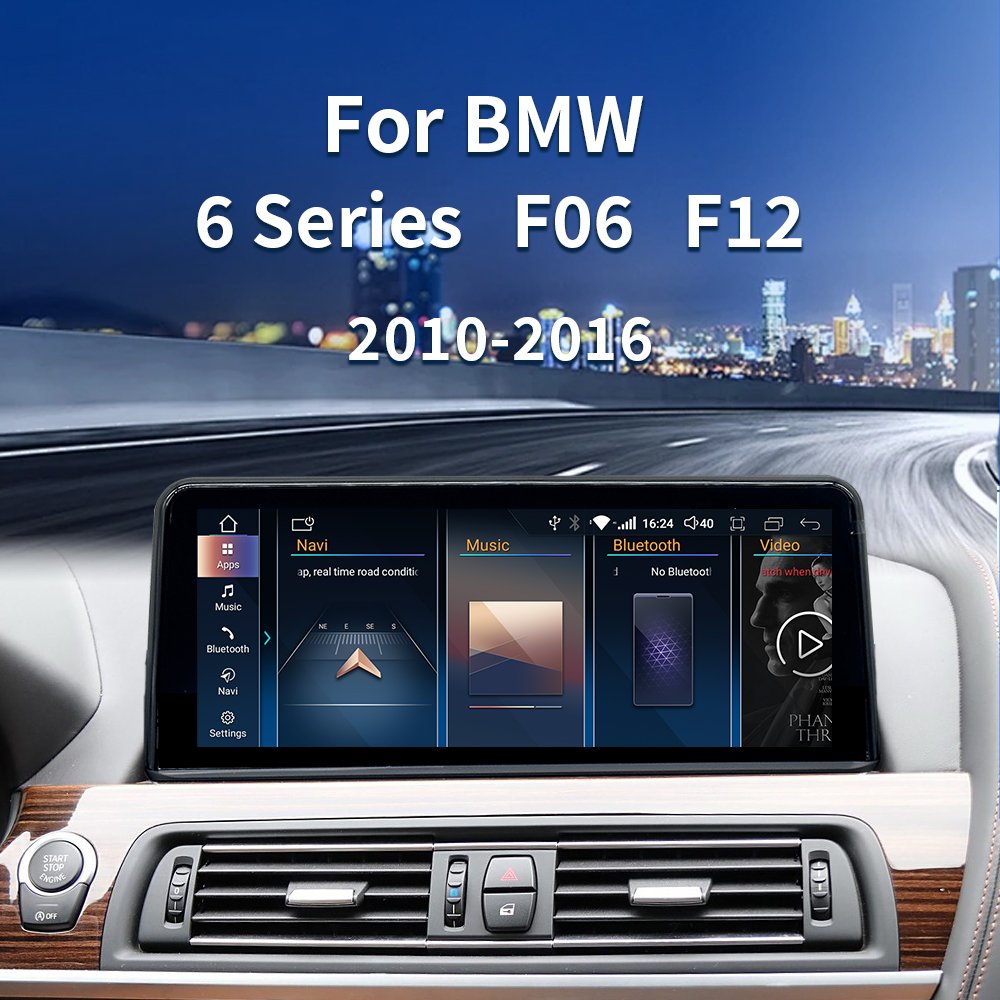 Factory price Android 14 car multimedia video player car radio GPS FORBMW 6 SeriesF06 F12 F13 wireless carplay Android auto