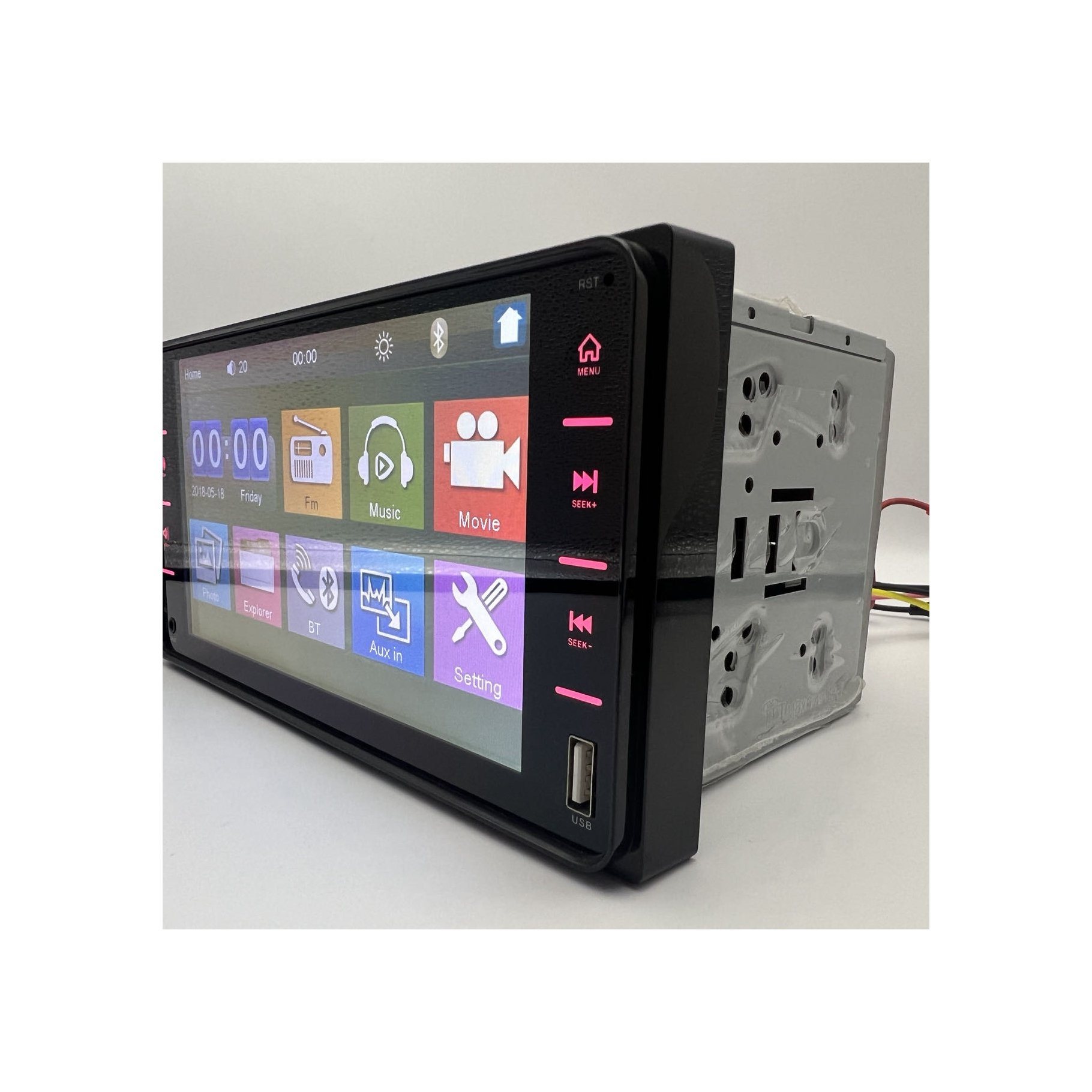 7006 Toyota Corolla DVD player 7 inch car stereo BT Radio TFT capacitance touch screen MP3 MP4 car DVD player