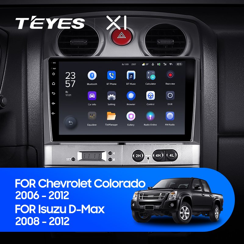 TEYES X1 WIFI Car DVD Player For Isuzu D-MAX 2008 - 2012 For Chevrolet Colorado 2006 - 2012 Auto Electronics Car DVD Player