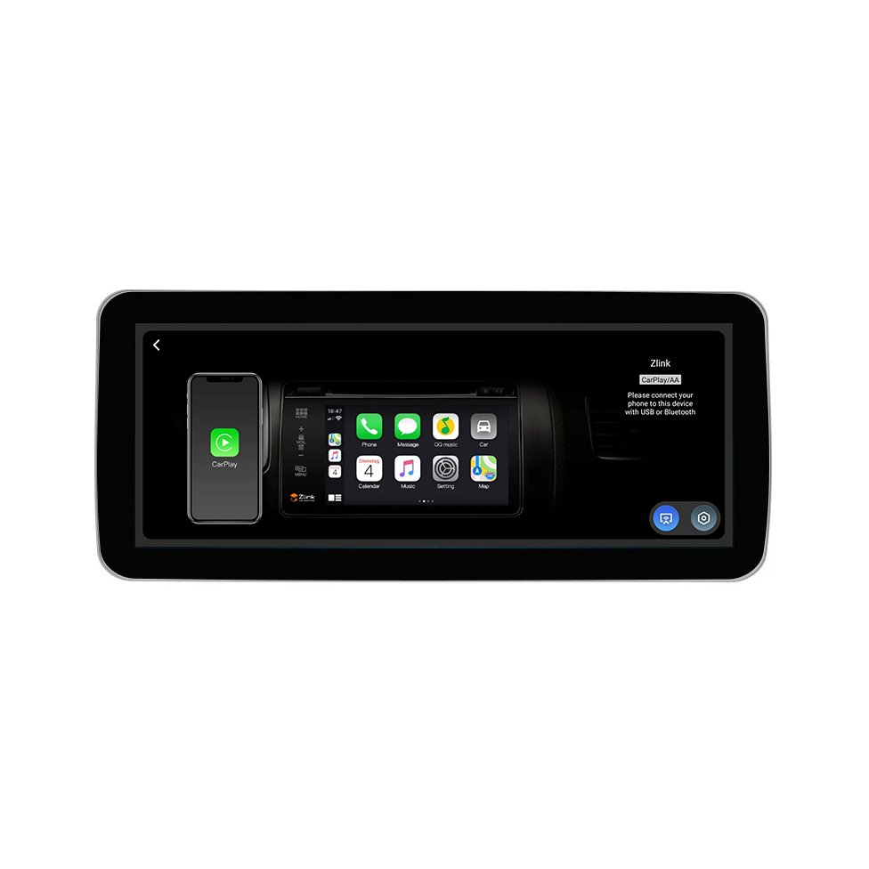 12.3" Snapdragon 668s android car radio player for mercedes Benz C GLC class w204 w205 2015-2019 NTG5.0 audio gps carplay dsp